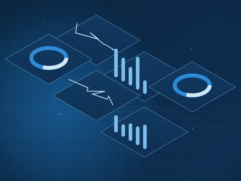 Banking analysts monitoring risk dashboards