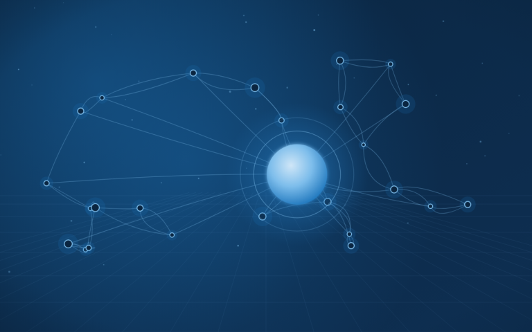 Distributed database nodes exchanging data across regions